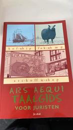 E. Tiggeler - Ars Aequi Taalgids voor juristen, Verzenden, Zo goed als nieuw, E. Tiggeler