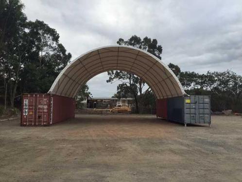 2025 Rhino-Cross-Shelter C2020 - 6x6x2 m Opslagtent / Opslag, Zakelijke goederen, Machines en Bouw | Keten en Containers