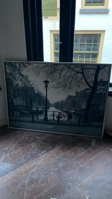 Amsterdamse grachten schilderij beschikbaar voor biedingen