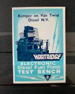 Sluitzegel Kemper en van Twist Diesel NV  Hartridge, Verzenden, Na 1940, Gestempeld