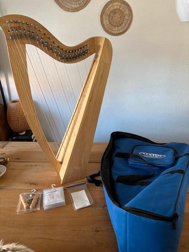 Classic Cantabile Keltische Harp - Nieuwstaat!, Muziek en Instrumenten, Snaarinstrumenten | Harpen, Nieuw, Ophalen