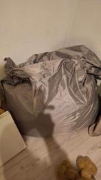 zitzak grijs zgan, Ophalen, Zo goed als nieuw, Grijs