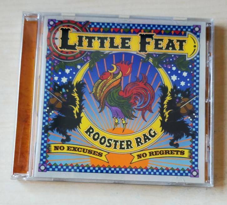 Little Feat - Rooster Rag No Excuses No Regrets CD 2012, Cd's en Dvd's, Cd's | Rock, Gebruikt, Poprock, Ophalen of Verzenden