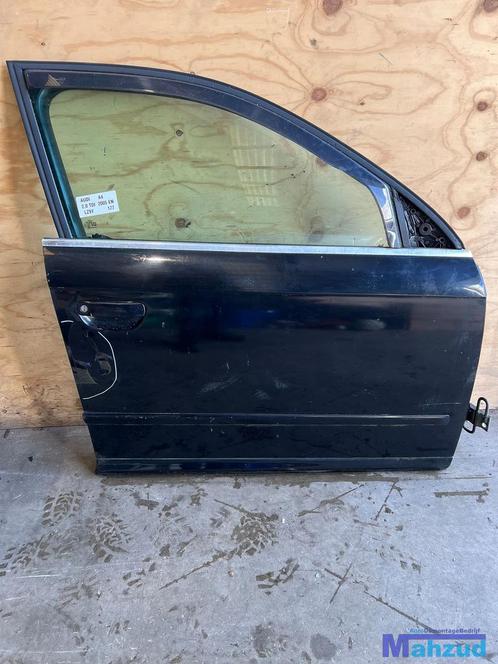 AUDI A4 B7 Sedan ZWART LZ9Y rechts voor deur portier 2005-20, Auto-onderdelen, Carrosserie en Plaatwerk, Deur, Audi, Gebruikt
