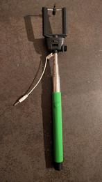 Telescopische selfiestick met kabeltje, Ophalen of Verzenden, Zo goed als nieuw, Overige typen, Overige merken