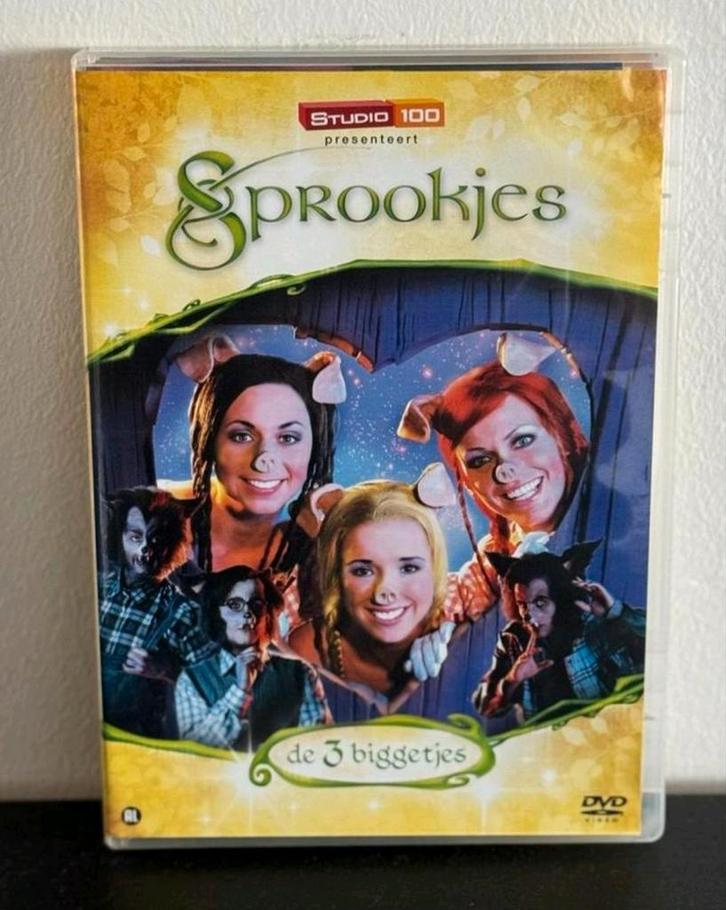 De 3 Biggetjes DVD | K3 Original | Studio 100 Sprookjes, Cd's en Dvd's, Dvd's | Kinderen en Jeugd, Zo goed als nieuw, Alle leeftijden