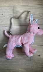 Puparazzi roze hond handtas knuffel, Ophalen of Verzenden, Zo goed als nieuw, Hond