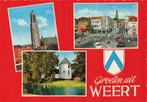 Groeten uit Weert, Verzamelen, Ansichtkaarten | Nederland, Ophalen of Verzenden, 1960 tot 1980, Gelopen, Limburg
