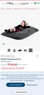 2 Zitzakken - Zo goed als nieuw - Wasbare hoes, Ophalen of Verzenden, Zo goed als nieuw, Overige kleuren, Zitzak