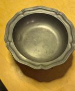 Antiek Tinnen Schaal met Voetjes, Antiek en Kunst, Antiek | Tin, Ophalen of Verzenden