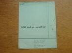 GOD HEEFT DE WERELD LIEF, Muziek en Instrumenten, Bladmuziek, Ophalen of Verzenden, Gebruikt, Religie en Gospel, Zang