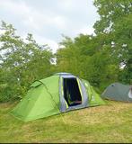 Coleman tent (4p) - met verduisterende slaapcabines, Caravans en Kamperen, Tenten, Ophalen of Verzenden, Zo goed als nieuw, Tot en met 4