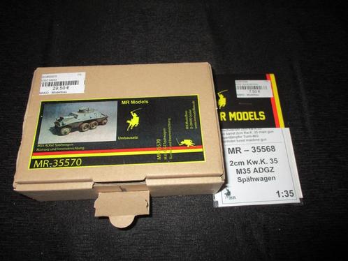 D-383,MR MODELS 1-35,NO,MR-35570,Upgrade & interior M35 ADGZ, Hobby en Vrije tijd, Modelbouw | Auto's en Voertuigen, Nieuw, Verzenden