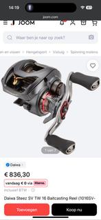 Daiwa Steez SW TW 1016SV-SHL Baitcaster Molen, Ophalen of Verzenden, Gebruikt, Molen