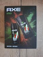 Axe Africa geschenkset - nieuw/ongebruikt, Sieraden, Tassen en Uiterlijk, Ophalen of Verzenden, Nieuw, Deodorant of Bodyspray