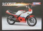 Folder Yamaha RD 350 F (YPVS) - 1985 - 2 blz (Engels), Verzenden, Yamaha