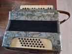 Vintage accordeon Royal Standard, Muziek en Instrumenten, Gebruikt, 32-bas, Toetsaccordeon, Met riemen