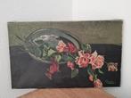 Zeer mooi schilderij op doek -stilleven naar constanze balw2, Ophalen of Verzenden