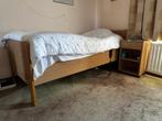 Seniorenbed elektrisch, Ophalen, 90 cm, Eenpersoons, Hout