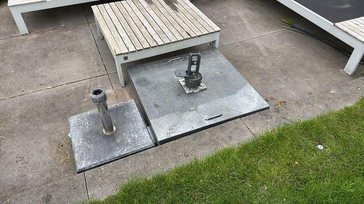 Parasolvoet, 120-160kg geschat, mooie prijs, Glatz, Tuin en Terras, Parasols, Gebruikt, Parasolvoet, Minder dan 1 meter, Verstelbaar