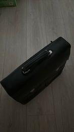 Zwart leren (akte/laptop)tas, Computers en Software, Laptoptassen, Ophalen of Verzenden, 17 inch of meer, Zo goed als nieuw, Aktetas