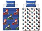 Super Mario Dekbedovertrek 140 x 200 - Dubbelzijdig, Blauw, Dekbedovertrek, Nieuw, Ophalen of Verzenden