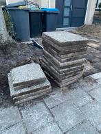 Gratis Grindtegels - 3,4 m2, Tuin en Terras, Ophalen, Gebruikt, Minder dan 5 m², Grind