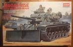 M60A1 RISE with M9 DOZER BLADE - Academy 1/35 (IDF kan), Overige merken, Tank, Verzenden, 1:32 tot 1:50