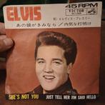 Elvis Presley - She's Not You / Just Tell Her Jim Said Hello, Cd's en Dvd's, Ophalen of Verzenden, 7 inch, Pop