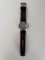 Diesel DZ 1206 Herenhorloge - Zo goed als nieuw, Sieraden, Tassen en Uiterlijk, Horloges | Heren, Overige merken, Leer, Staal