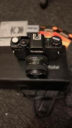 Rolleiflex SL35 E + 55mm lens Complete set | Analoge camera, Ophalen of Verzenden, Gebruikt, Overige Merken, Geen optische zoom