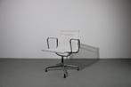 Vitra Eames EA 108 , Chroom, wit Netweave, Gebruikt, Wit, Ophalen of Verzenden, Metaal