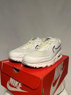 ALS NIEUW! Maat 44 - Nike Air Max 90 White Black Swoosh, Kleding | Heren, Schoenen, Verzenden, Wit, Nike, Nike