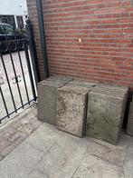 GRATIS OPHALEN: 25 grindtegels 60x40 cm, Tuin en Terras, Ophalen, Gebruikt, 5 tot 10 m², Beton