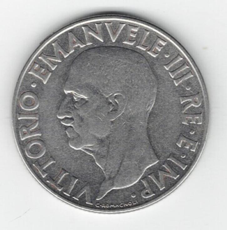 25-2009 Italie 1 lira 1940, Postzegels en Munten, Munten | Europa | Niet-Euromunten, Losse munt, Italië, Verzenden