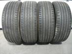 4 x 215/55 17" continental zomerbanden, Ophalen, 17 inch, Nvt, Band(en)