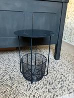 Tafeltje/nachtkastje, Minder dan 55 cm, Metaal of Aluminium, Rond, Ophalen