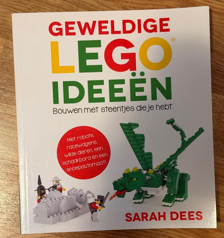 Geweldige LEGO ideeën boek Sarah Dees, Boeken, Hobby en Vrije tijd, Zo goed als nieuw, Overige onderwerpen, Ophalen of Verzenden