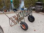 Steenwagen matador stenenwagen 1 van de 2 tekoop, Tuin en Terras, Kruiwagens, Ophalen of Verzenden, Gebruikt, Handmatig, Eenwielig