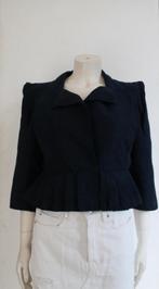Supertrash suede jasje JILL maat M donkerblauw, Kleding | Dames, Maat 38/40 (M), Supertrash, Zo goed als nieuw, Verzenden