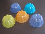5 Kunststof puddingvormpjes / pudding vormen, 100 ml, Ophalen of Verzenden, Zo goed als nieuw