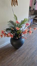 Grote bloempot kunst, Huis en Inrichting, Woonaccessoires | Kunstplanten en Kunstbloemen, Ophalen, Zo goed als nieuw