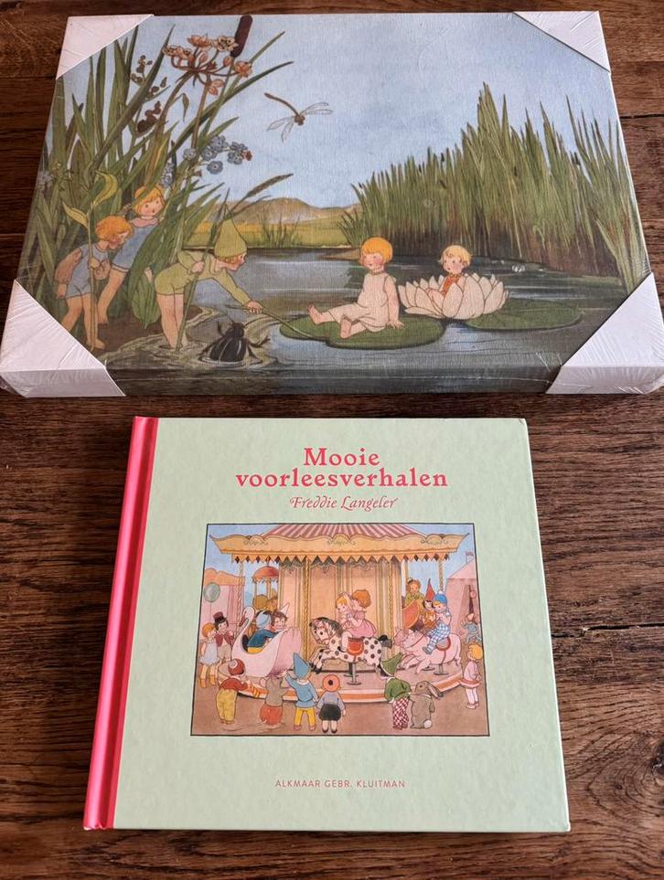 Freddie Langeler Mooie voorleesverhalen Kluitman met Canvas, Boeken, Prentenboeken en Plaatjesalbums, Zo goed als nieuw, Ophalen of Verzenden