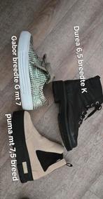 Durea 6,5 mt 40 breedte K valt als 40,5 en meer, Kleding | Dames, Schoenen, Ophalen of Verzenden, Zo goed als nieuw, Zwart, Sneakers of Gympen