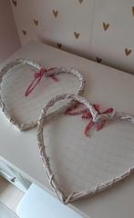 Brocante hart hangers, Ophalen of Verzenden, Zo goed als nieuw