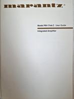 Marantz PM-17 (mkII) manual, Ophalen of Verzenden, Zo goed als nieuw, Stereo, Marantz