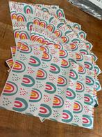 100 verzendzakken (kleding) met regenboogjes  Met plakstrip, Ophalen of Verzenden