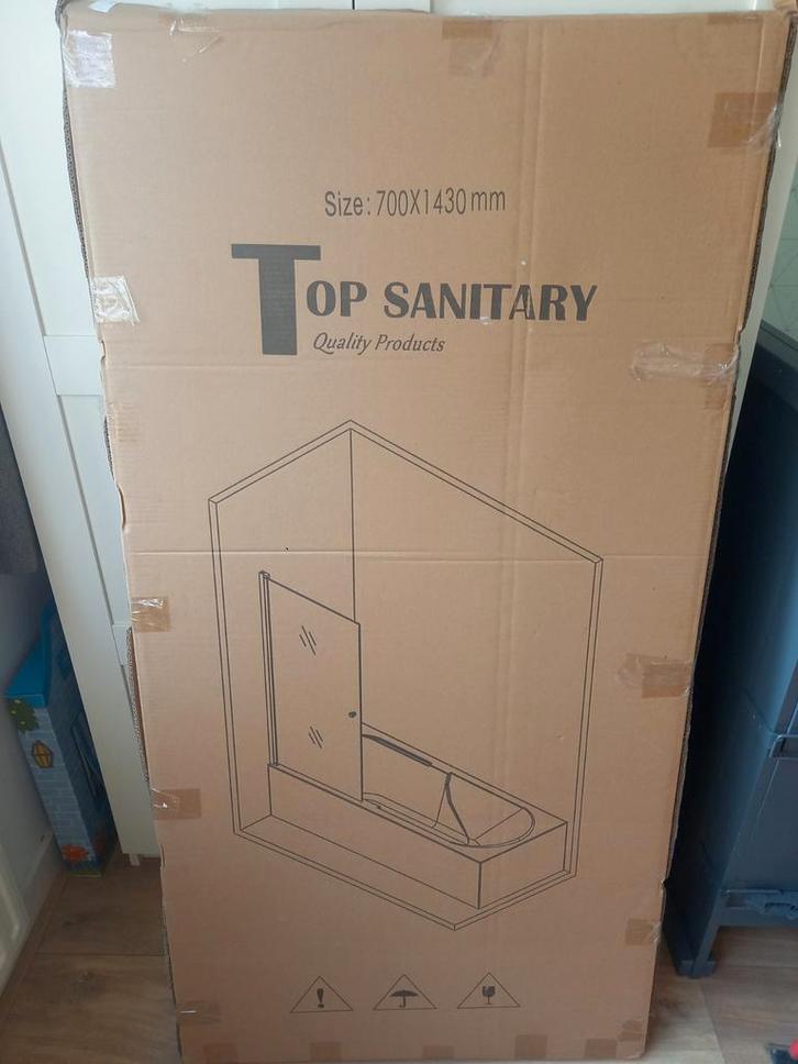 Nieuwe douchewand, Huis en Inrichting, Badkamer | Badkamermeubels, Nieuw, Overige typen, 100 tot 150 cm, 50 tot 100 cm, Minder dan 25 cm