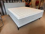 Boxspring 180x200 Grijs Direct/Leverbaar/Enschede E-7079, Verzenden, Mwonenenslapen, Mwonenenslapen@ziggo.nl, #Boxspring#180#2-persoons#Grijs#Totaal#Beter#Outlet