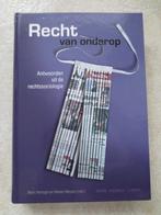 Ars Aequi libri Recht van Onderop - 9789069167763 , NIEUW, Boeken, Nieuw, Marc Hertogh Heleen Weyer, Ophalen of Verzenden, WO